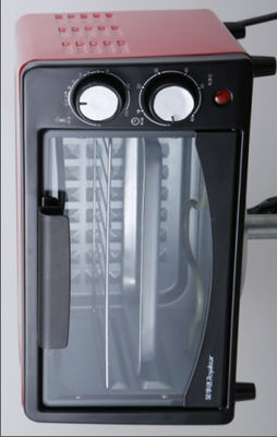 Forno elettrico 10 del tostapane di convezione del controsoffitto della griglia in uno con la pizza del pane tostato ed il girarrosto 750W