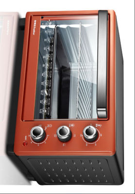 Rivestimento elettrico 1500W di acciaio inossidabile di Oven Counter Top Toaster Oven di convezione della casa 32QT