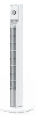fan domestico dell'interno bianco della torre dell'elettroventola di condizione del pavimento 110V con velocità del temporizzatore 24ft/s